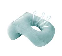JPSDOWS Coussin de Bureau, Coussin Face vers Le Bas pour Dormir, Coussin de Sommeil sur Le Bureau, avec Centre incurvé, creusé, Coussin de Visage de Bureau Confortable avec accoudoir pour Le Bureau