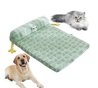 JPSDOWS Lit Rafraîchissant pour Chien | Rafraîchissant Chien Et Chat | Coussin Couverture Antidérapant Housse Lavable pour Chiots Chats Cages Intérieur Extérieur Camping