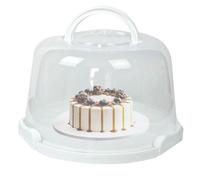 JPSDOWS Porte-gâteaux - Porte-muffin réutilisable - Boîte transparente réutilisable avec poignée pour transport de bonbons de fête, mariage, voyage et événements