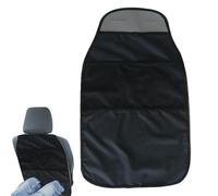 JPSDOWS Tapis de Protection de Dossier de siège de Voiture,Tapis de Protection de siège arrière réglables pour SUV avec Organisateur - Accessoires de Voiture Anti-poussière, Tapis de Tion