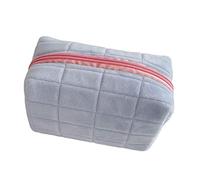 JPSDOWS Trousse mignonne, trousse mignonne - trousse à crayons, jolie trousse à crayons à la mode de couleur unie haute capacité avec fermeture éclair pour étudiants adultes adolescents, bleu, Taglia
