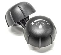 JPshop - 2 pièces Bouton régulateur vapeur d'origine machine à café compatible avec DeLonghi 5513200169