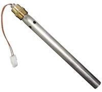 Jpshop Bougie d'allumage Poêle à granulés 350 W long 175 mm, 9,9 mm tuyau extérieur 190 mm x 18 mm, raccord 1/2" pour poêles ferroli