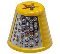JPshop - Cône Jaune Râpe à Fromage (XF921301) compatible avec Moulinex SS-193078 Fresh Express