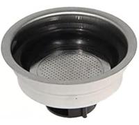 Jpshop Filtre 1 tasse machine à café pour dosettes et café en poudre adaptable Delonghi