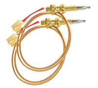 JPshop - Kit 2 thermocouple pour plaque de cuisson triple couronne compatible avec Ariston