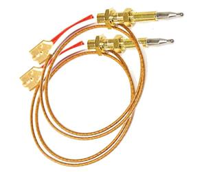 JPshop - Kit 2 thermocouple pour plaque de cuisson triple couronne compatible avec Ariston