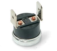 JPSHOP Thermostat à 120° Fiche fixe à pastille N.C. - Faisceau vertical de 6,3 mm