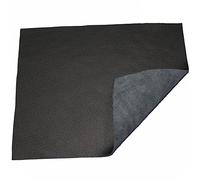 JPstraps - 100% Cuir Naturel Véritable Production Régulière pour la Maroquinerie Idéal pour les Artisans, Designers, L'artisanat, Bricolage ou les Projets en Cuir (Noir, 40 cm X 25 cm)