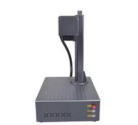 JPT M7 MOPA Machine à graver laser, 100 W, zone de travail 200 x 200 mm, mise au point automatique, marquage de couleur, avec logiciel EZCAD2 Lite