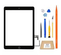 JPUNG pour iPad 5 5ème génération Écran Tactile de Rechange 2017 9.7", Uniquement pour A1822 A1823, avec Bouton Home, kit Complet de réparation