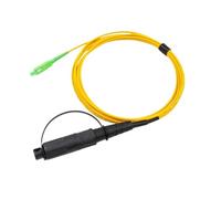 JPVLCNDJ Câble de raccordement jaune Mini SC/APC étanche IP67 de 1 m à 2 m de 3,0 mm vers connecteur fibre optique SC/APC OptiTap Jumper(2m Corning)