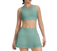 JPXJGT 2PCS Survêtement Tenues de Sport Gym Fitness Activewear Fitness Jogging Sportswear de Yoga Gym Outfit (Size:XL,Color:vert)