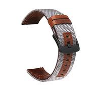 JPXXFM 20 22mm Leather Watch Band Straps For Forerunner 245/645/158/745/55 Bracelet For Venu 2 Vivoactive 3/4 Watchband