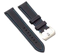 JPXXFM 20MM 22MM 24MM 26MM Carbon Fibre Nylon Canvas Watch Strap For Hamilton TAG OMEGA HEUER Men's Wrist Watch Band Bracelet