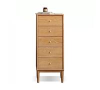 JPXXFM 5-Drawer Solid Wood Chest of Drawers Tall Bedroom Dresser & Storage Cabinet Stylish Nightstand with Ample Storage for nizing Clothes & Essentials