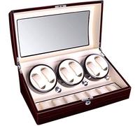 JPXXFM 6+7 Wooden Unisex Watch Winder, High Gloss Piano Paint, Watches Automatic Watch Winder Box Watch Case Storage Display Watch Box Beautiful Scenery