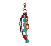 JPXXFM Accessoire de pendentif à chaîne de verrouillage de cordon en nylon pour sacs à main et touches décoration conceptions unisexes