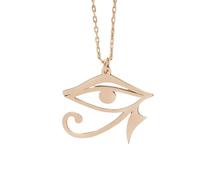 JPXXFM ACCESSOIRES FILLES SERVIR Silver Silver Amulet Reiki Eye of Horus Collier For Men Women, Minimaliste tous Collier pour les yeux - Eye vintage Oeil de Raf