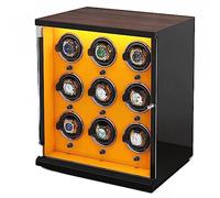 JPXXFM Automatic Watch Winder Box for 1/2/4/6/9/12/16 Watches 5 Rotation Modes for Men's and Women's Watches Storage Display Box