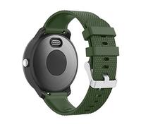 JPXXFM Band de montre de gueule de montre en caoutchouc en silicone de 20 mm pour 3 / h Smart Watch Band/Army Green