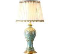 JPXXFM Bedside Lamp Modern Ceramic Table,Crystal Glazed Desk,Retro Living Room Lamps for Bedroom Decoration(30 * 51cm)