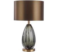 JPXXFM Bedside Lamp Modern Gray-Green Glass Table,European Creative,Retro Nightstand Lamps for Bedroom Living Room(52 * 32cm)