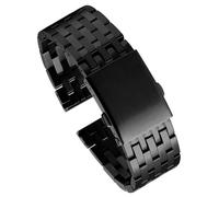 JPXXFM Black Stainless Steel watch for Diesel DZ4316 DZ7395 DZ7305 Solid Metal Watch Band Strap for Men