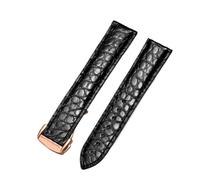 JPXXFM Bracelet de bande de bande authentique crocodile 300 bracelet de mannequin Deville 19 mm 21 mm