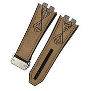 JPXXFM Bracelet de montre en cuir de vachette à libération rapide pour Big Bang 42 mm 441 440 17 x 27 mm