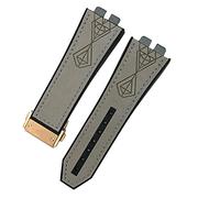 JPXXFM Bracelet de montre en cuir de vachette à libération rapide pour Big Bang 42 mm 441 440 17 x 27 mm