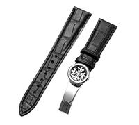 JPXXFM Bracelet de montre Patek Philippe 5146 5396 en cuir véritable alligator