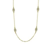 JPXXFM Chic Evil Eye Choker Collier avec Blue Sapphire Evil Eye, style minimaliste Collier pour les yeux du diable Hollow, Gift de bijoux de mode pour les femmes