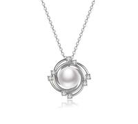 JPXXFM Collier de pendentif en eau douce pour femmes, couvrerie de la déesse du soleil délicate, cadeau de bijoux de Noël unique pour elle, luxueux accessoire de mode