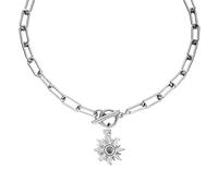 JPXXFM Colliers de pendentif punk Femmes, collier d'alternance à chaîne épaisse unisexe - Collier de charme de coeur vintage, OT Backle Toggle Toggle Holiday Holiday