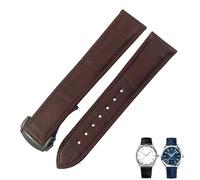 JPXXFM Crocodile en cuir Watch Band Fit pour Omega de Ville Constellation 18 mm 19 mm 20 mm 21 mm Real Alligator Skin Strap