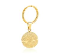 JPXXFM Crystal Basketball Cremation Key Chain Memorial Jewelry Stainless Steel Pendant Urns For Human/Pet Ashes Man Keepsake