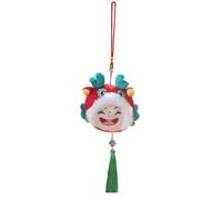 JPXXFM Décoration du Nouvel An chinois Dragon Keychain sac à dos Poupée de mascottes farcies pendentif pour les cadeaux pour enfants