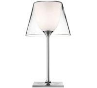 JPXXFM Desk lamp Italian Design Living Room Bedroom Light Creative Simple Transparent Acrylic Lamp Study Sofa Bedside Table Showroom B&B Kitchen Coffee Shop Lighting Fixture(Orange)