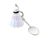 JPXXFM Elegant Badminton Racket Keetchain Sports Tarif Course Accessoire à la mode pour les athlètes Holder Unique Detail réaliste