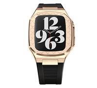 JPXXFM Ensemble de modification de boîtier et de bracelet de montre en acier inoxydable, pour bracelet 44 mm 45 mm 9 8 7 6 5 4 SE Series pour homme et femme