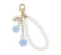 JPXXFM Fausses perles et support de rose Sac de chaîne perlé charme de portefeuille léger ornement pour femmes filles