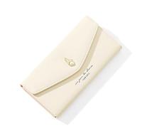 JPXXFM Femmes de Portefeuille, Bourse de téléphone à Cartes à Grande capacité Portefeuille Multi-Carte Téléphone Organisateur Organisateur Coin Purse (Off-White), Off-White