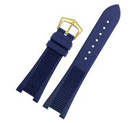JPXXFM For Patek Philippe 5711 5712G Nautilus wristband Silicone black blue brown Wristwatch Band 25 * 13mm Sports Rubber Watch Straps