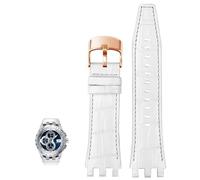 JPXXFM Genuine Leather Watch Band For Swatch SVG Mechanical Series Svgk403 402 SVGB400 Men Bracelet