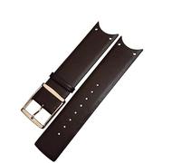 JPXXFM Genuine Leather Watchband For CK KOV231 KOV232 Series Special Curved Edge Ultra-thin Cowhide Watch Strap for Men Women 22mm