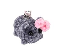 JPXXFM Hamster Squeaky Hamster avec du violon Soundy Hands Knittes Charme pour les sacs et décoration de voiture