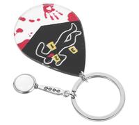 JPXXFM Keychain Magnifing Gerning Pendant Mini Maginier pour les bijoux Enquête sur les voyages présente pour les amateurs de scène du crime Explorateurs accessoires polyvalents pour les sacs Course