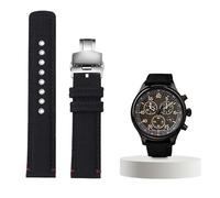 JPXXFM Nylon Leather Watch Strap For TIMEX T49905 T49963 T49953 Men's Watchband