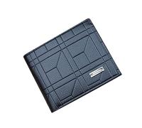 JPXXFM Portefeuille à Bande Simple Men de Porte-Monnaie Ouvrir Plusieurs emplacements de Cartes Portefeuille d'embrayage (Noir, Taille Unique)